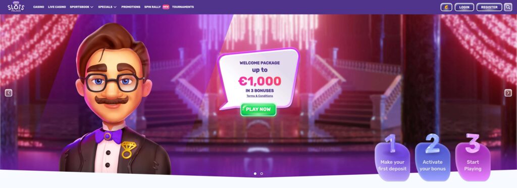 SlotsPalace bonus