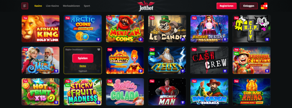 Jettbet Slots