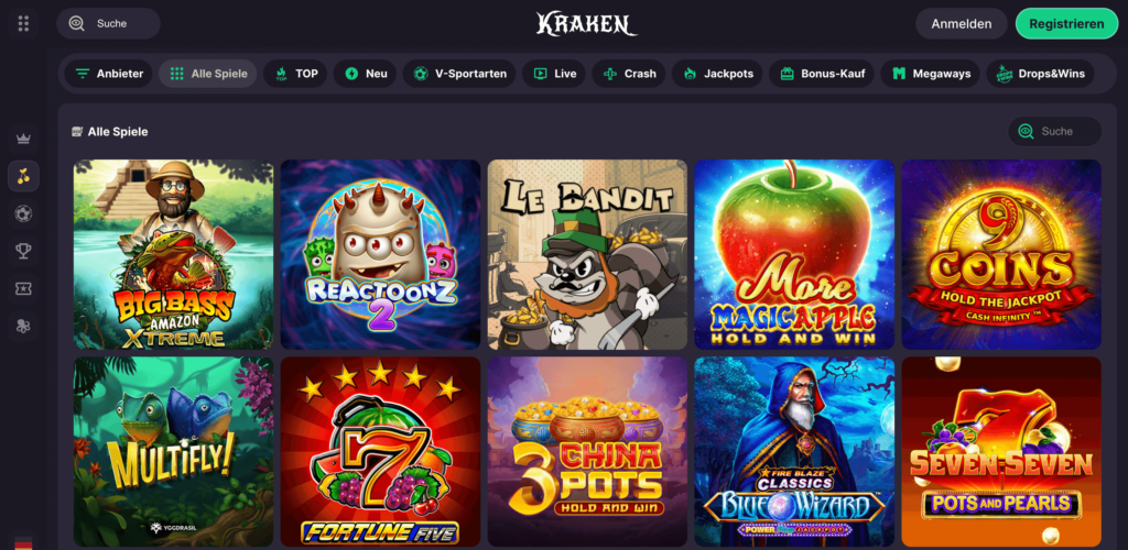 Kraken Casino Slot